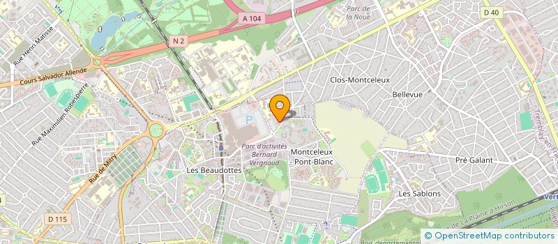 localisation de l'entreprise TONTINEUP  SEVRAN