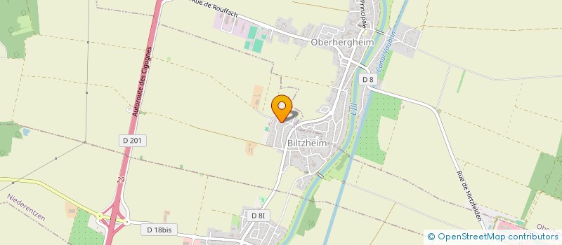 localisation de l'entreprise TONTOITMONTOIT  BILTZHEIM