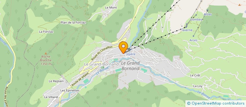 localisation de l'entreprise TONTON CARTON  LE GRAND-BORNAND