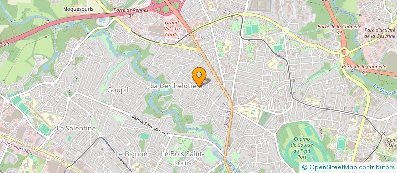 localisation de l'entreprise TONTON CRISTOBAL à ORVAULT