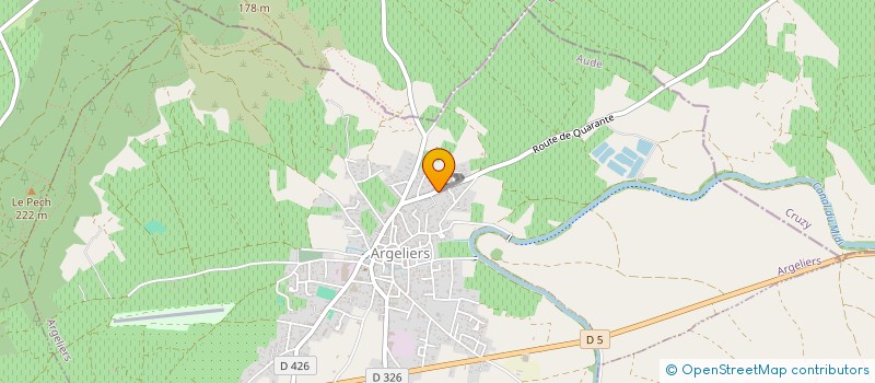 localisation de l'entreprise TONTON MARCEL  ARGELIERS