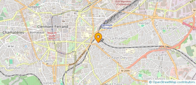 localisation de l'entreprise TONTON O  CLERMONT-FERRAND