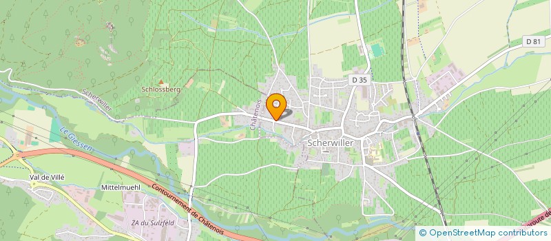 localisation de l'entreprise TONTON ROBY  SCHERWILLER