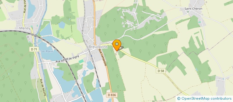 localisation de l'entreprise TONTON'S FRIENDS  BREUILPONT