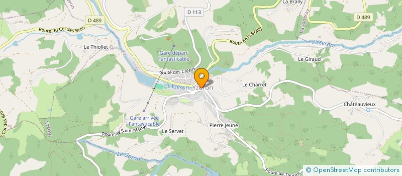 localisation de l'entreprise TONTON XR  YZERON