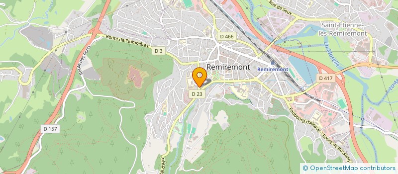 localisation de l'entreprise TONTONS TABLEURS à REMIREMONT