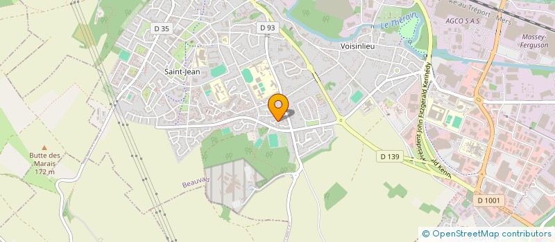 localisation de l'entreprise TONUS CLUB  BEAUVAIS