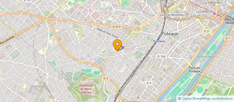 localisation de l'entreprise TONUS COMMUNICATION à SURESNES