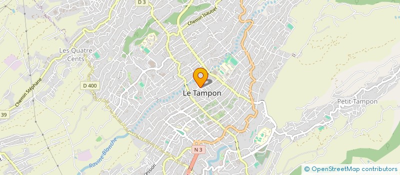 localisation de l'entreprise TONUS F.M à LE TAMPON