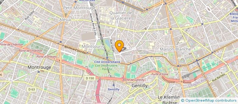 localisation de l'entreprise TONY à PARIS