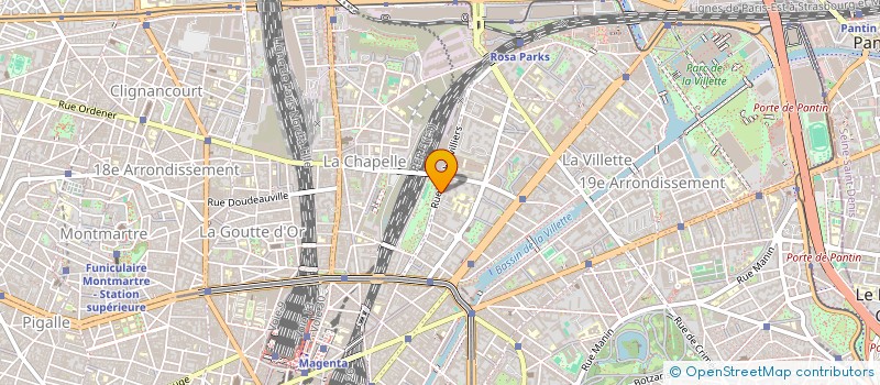 localisation de l'entreprise TONY  PARIS