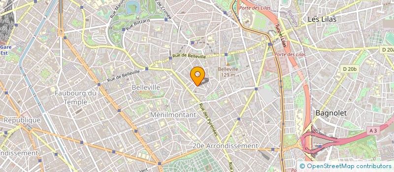 localisation de l'entreprise TONY  PARIS