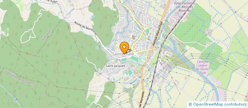 localisation de l'entreprise TONY  SAINTE-TULLE