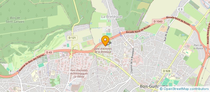 localisation de l'entreprise TONY à BOIS-GUILLAUME