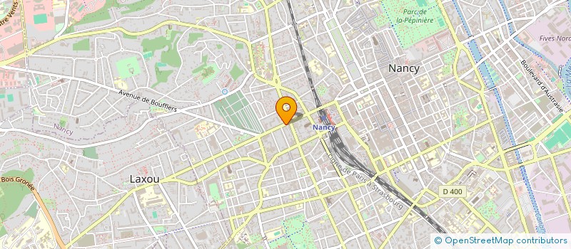 localisation de l'entreprise TONY  NANCY