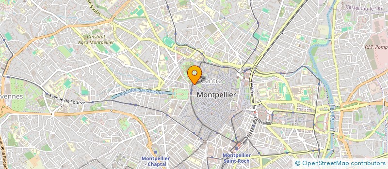 localisation de l'entreprise TONY à MONTPELLIER