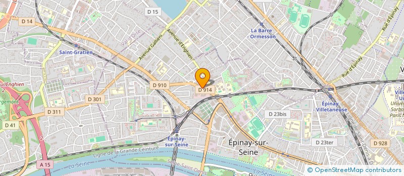 localisation de l'entreprise TONY AUTO à EPINAY-SUR-SEINE