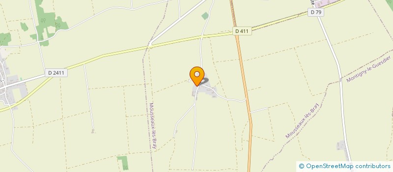 localisation de l'entreprise TONY BALAYAGE ROUTES ET CHANTIERS  MOUSSEAUX-LES-BRAY