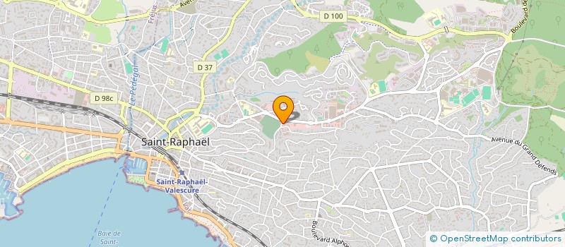 localisation de l'entreprise TONY DOG'S FAMILLY  SAINT-RAPHAEL