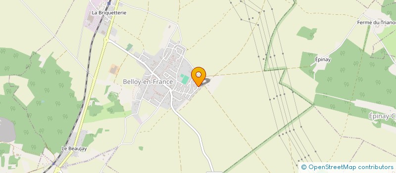 localisation de l'entreprise TONY ET ANA MAKE...Z  BELLOY-EN-FRANCE