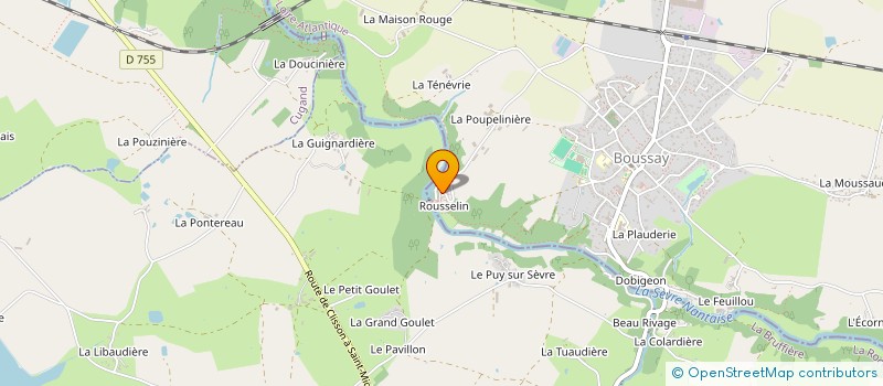 localisation de l'entreprise TONY ET JOSY  SEVREMOINE