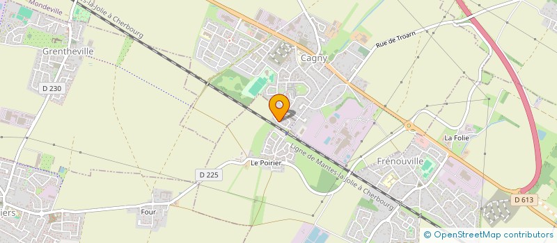 localisation de l'entreprise TONY FREMONT  FRENOUVILLE