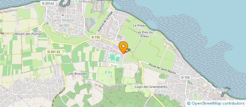 localisation de l'entreprise TONY FRICOT  RIVEDOUX-PLAGE