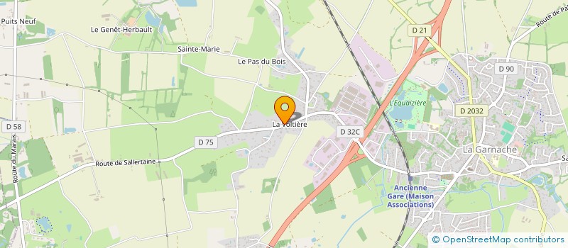 localisation de l'entreprise TONY LONGEPE CARRELAGE  LA GARNACHE