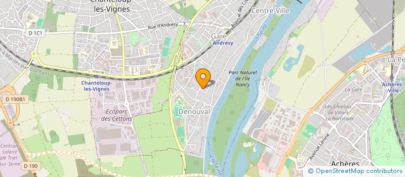 localisation de l'entreprise TONY MAREK  ANDRESY