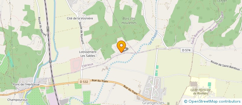 localisation de l'entreprise TONY-OLIPAT  CLERIEUX