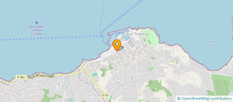 localisation de l'entreprise TONY OLLER à SAINT-TROPEZ
