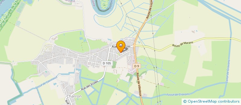 localisation de l'entreprise TONY PRIMEURS  CHARRON