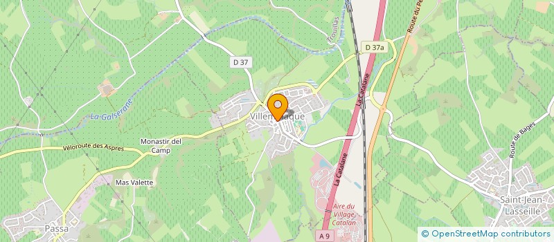 localisation de l'entreprise TONY RODOLFOS  CASTELNOU