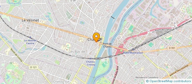 localisation de l'entreprise TONY'S FAMILY  CHATOU