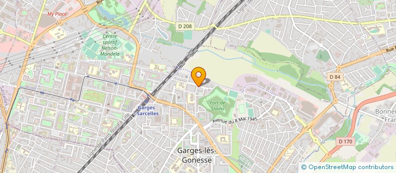 localisation de l'entreprise TONY SERVICES à GARGES-LES-GONESSE