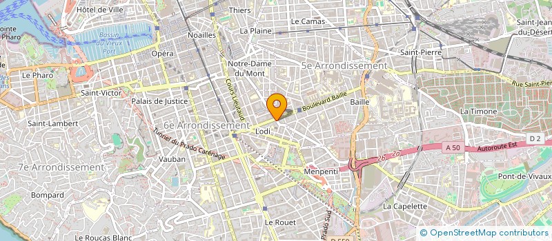 localisation de l'entreprise TONY SNACK  MARSEILLE