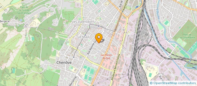 localisation de l'entreprise TONY TAXI  CHENOVE