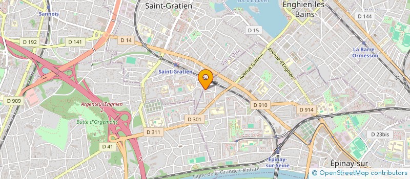 localisation de l'entreprise TONY TAXI à EPINAY-SUR-SEINE