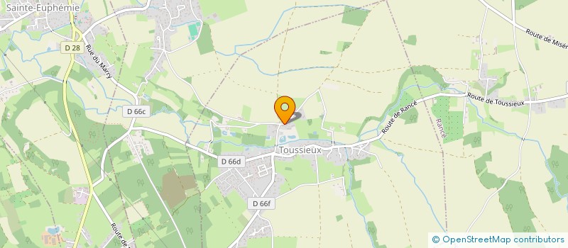 localisation de l'entreprise TONYCHRIS  TOUSSIEUX