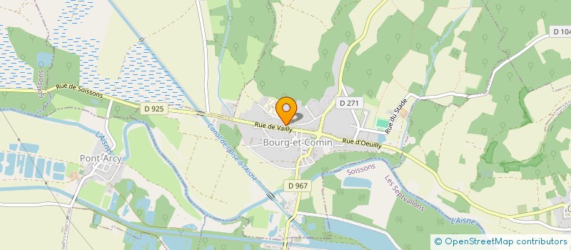 localisation de l'entreprise TONYLAURE  BOURG-ET-COMIN