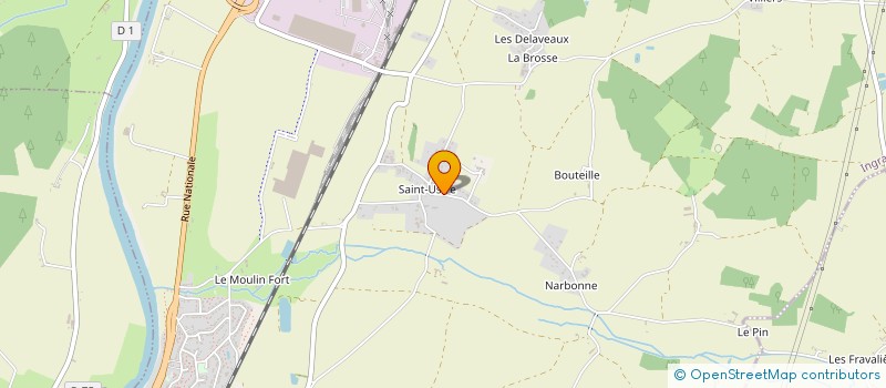 localisation de l'entreprise TONYLIE  DANGE-SAINT-ROMAIN