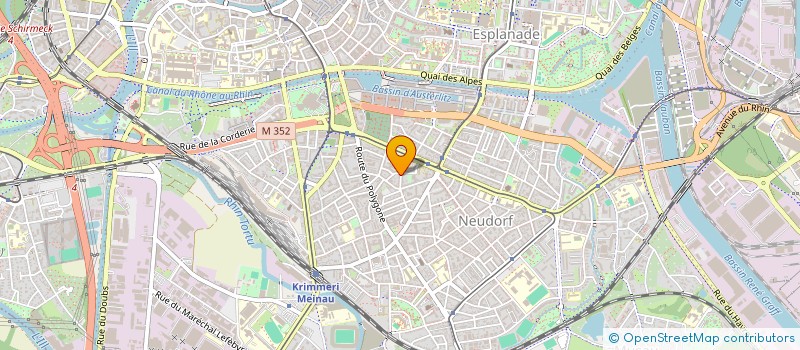 localisation de l'entreprise TONYMAN LA ROUTE QUI TUE à STRASBOURG
