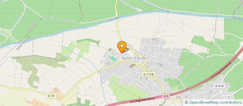 localisation de l'entreprise TONYMANDOU  SALLES-D'AUDE