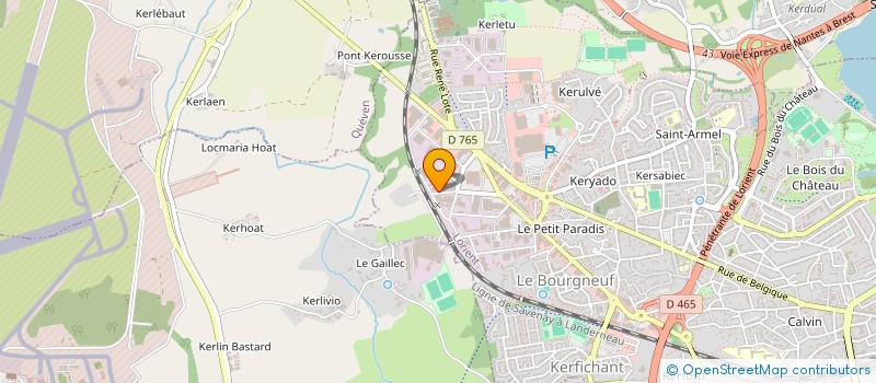 localisation de l'entreprise TONYMOR  LORIENT