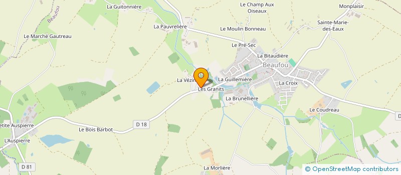 localisation de l'entreprise TONYSKI  BEAUFOU