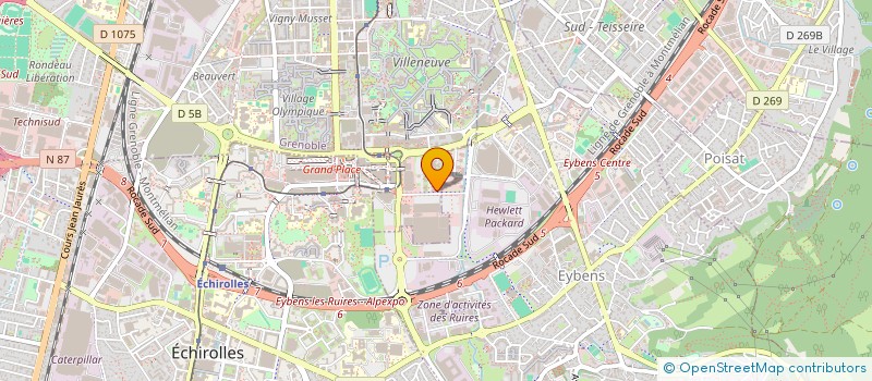 localisation de l'entreprise TOO CORNER  GRENOBLE