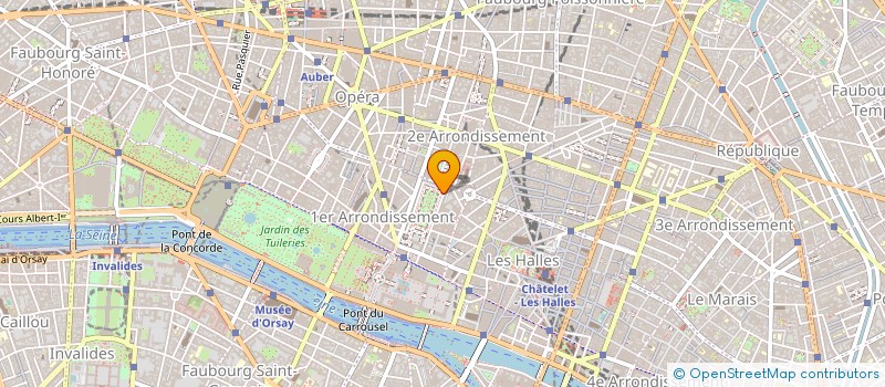 localisation de l'entreprise TOO SMART à PARIS