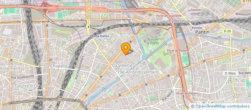 localisation de l'entreprise TOO-SPORT  BAGNOLET