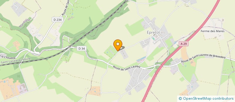 localisation de l'entreprise TOOBASSO  EPRETOT