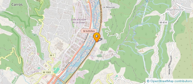 localisation de l'entreprise TOOFIL CONCEPT  CASTAGNIERS